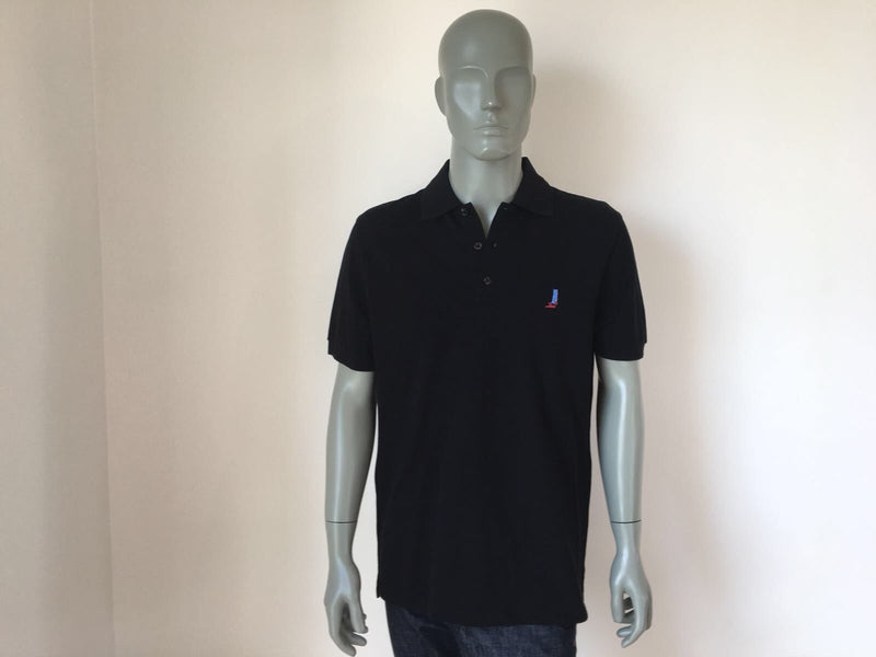 Berluti Men's Black Cotton Berluti Logo Polo Shirt – Luxuria & Co.