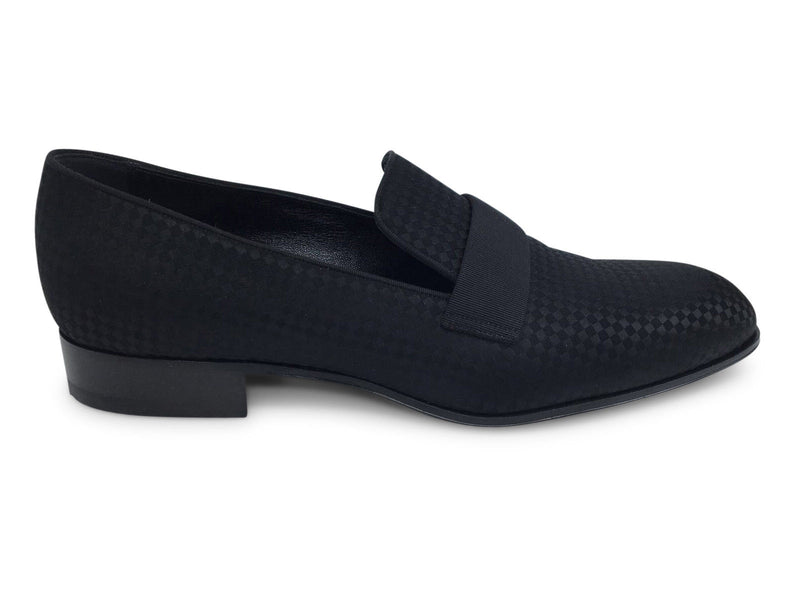Louis Vuitton Men's Black Petit Damier Solferino Loafer – Luxuria