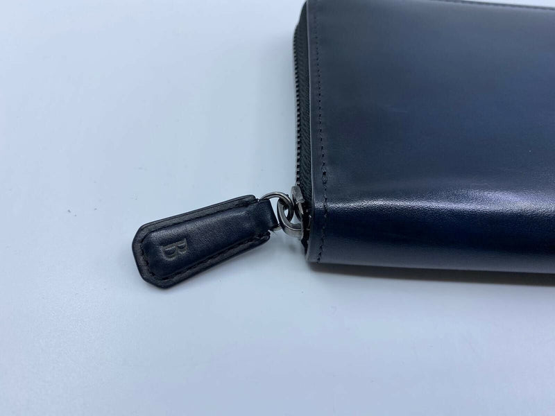Berluti Itauba Scritto Leather Long Zipped Wallet - Luxuria & Co.
