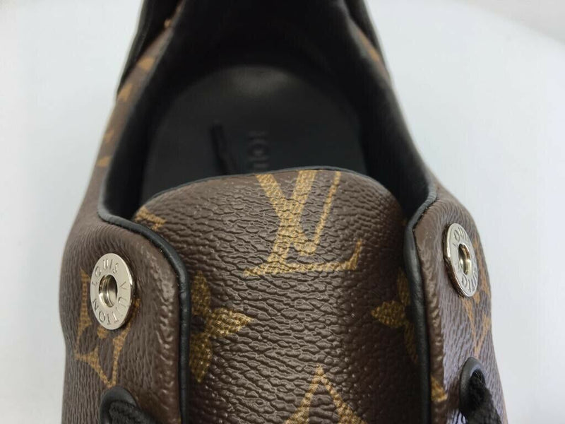 Frontrow leather trainers Louis Vuitton Brown size 38.5 IT in Leather -  29652336