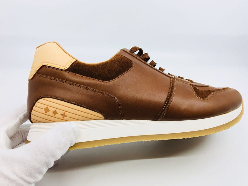 Authentic Louis Vuitton Abbesses Tan Sneakers Shoes Size 9 (EU) / 10 (US)