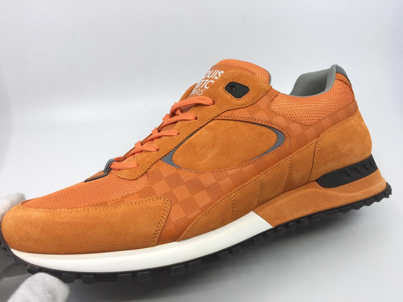Pre-owned Run Away Low Trainers In Orange