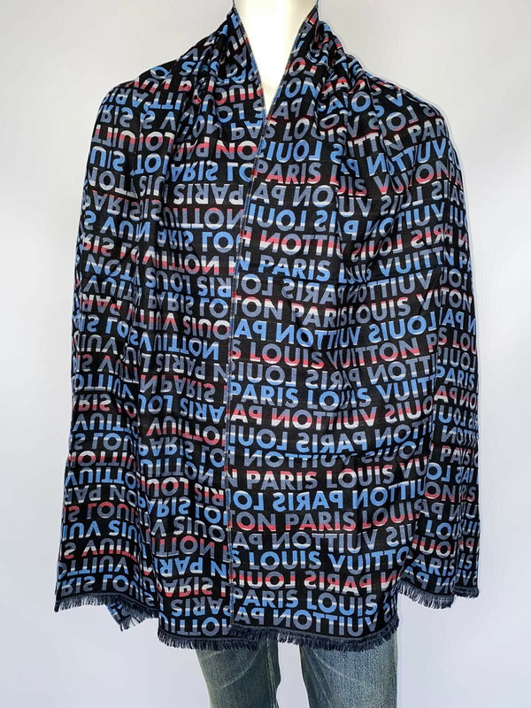 Louis Vuitton Wool Silk Scarf / Shawl - Luxuria & Co.