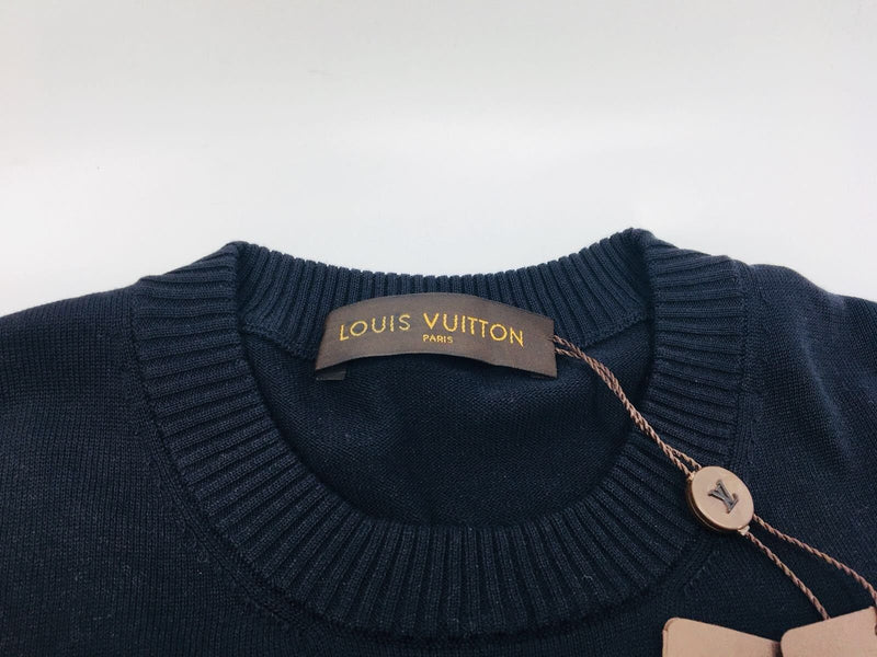 Louis Vuitton Graphic V Crewneck - Luxuria & Co.