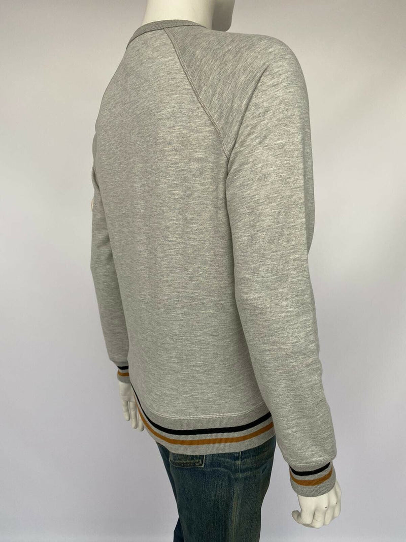 Louis Vuitton Patch Sweater With Tipping - Luxuria & Co.