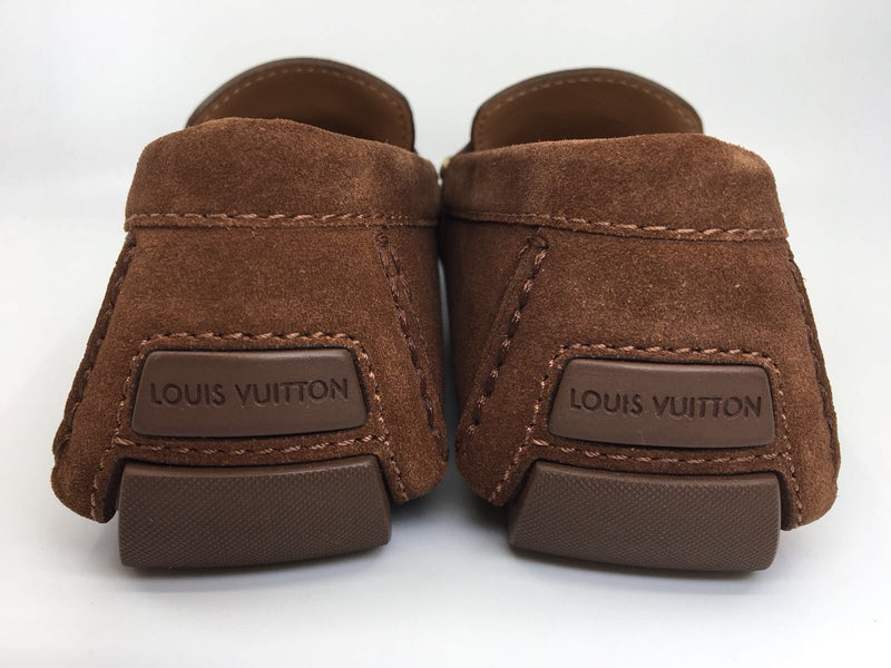 Louis Vuitton Brown Leather Monte Carlo Loafers Size 43 Louis