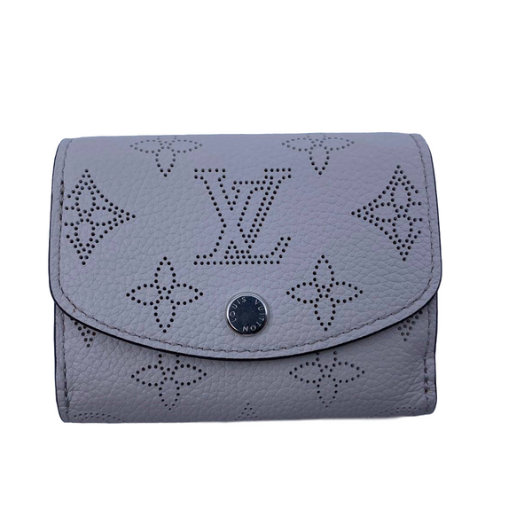 Louis Vuitton Mahina Iris Compact Folding Wallet Pink 10x12x3cm Free  Shipping