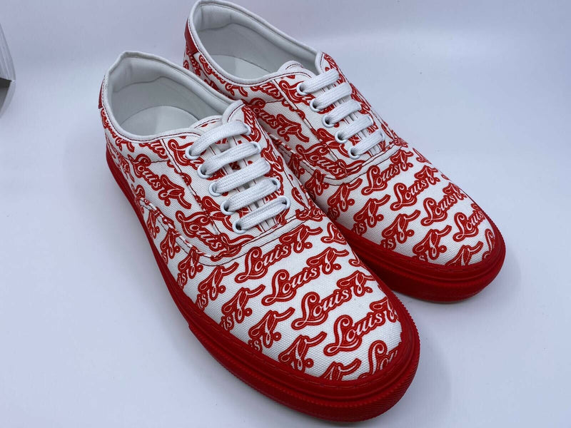 louis vuitton shoes red