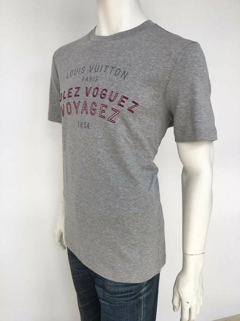 Louis Vuitton Volez Voguez Voyagez T-Shirt - Luxuria & Co.
