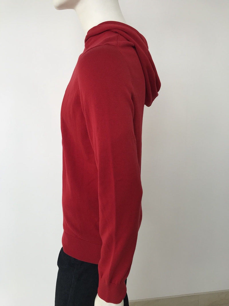 hooded sweatshirt red louis