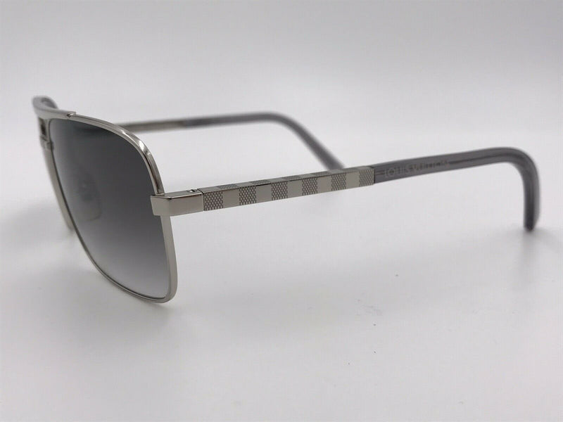 LOUIS VUITTON Attitude Sunglasses Z0260U Silver 579321