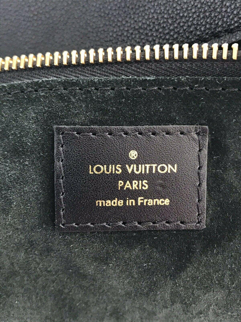 Louis Vuitton Black Veau Cachemire Calfskin W Tote