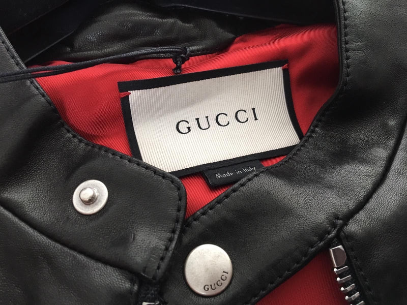 Gucci Lamb Leather Jacket - Luxuria & Co.