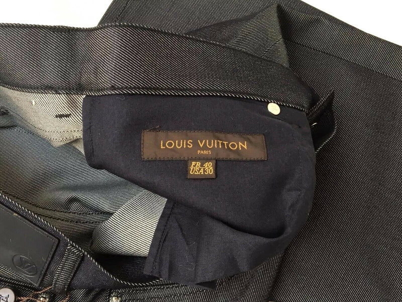 Louis Vuitton LV Initials Patch Jeans - Luxuria & Co.