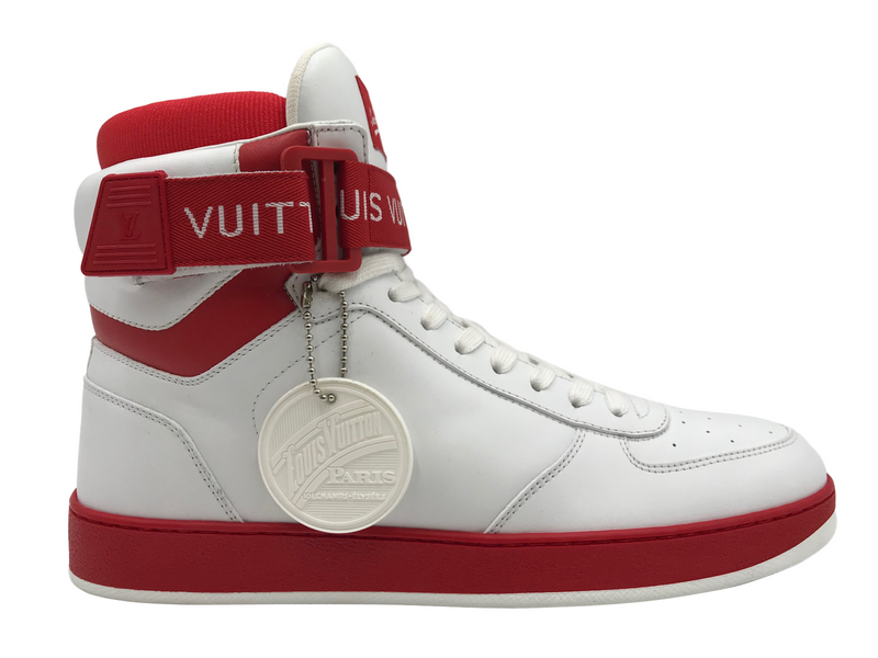 Louis Vuitton Rivoli Sneaker Boot BROWN. Size 09.0