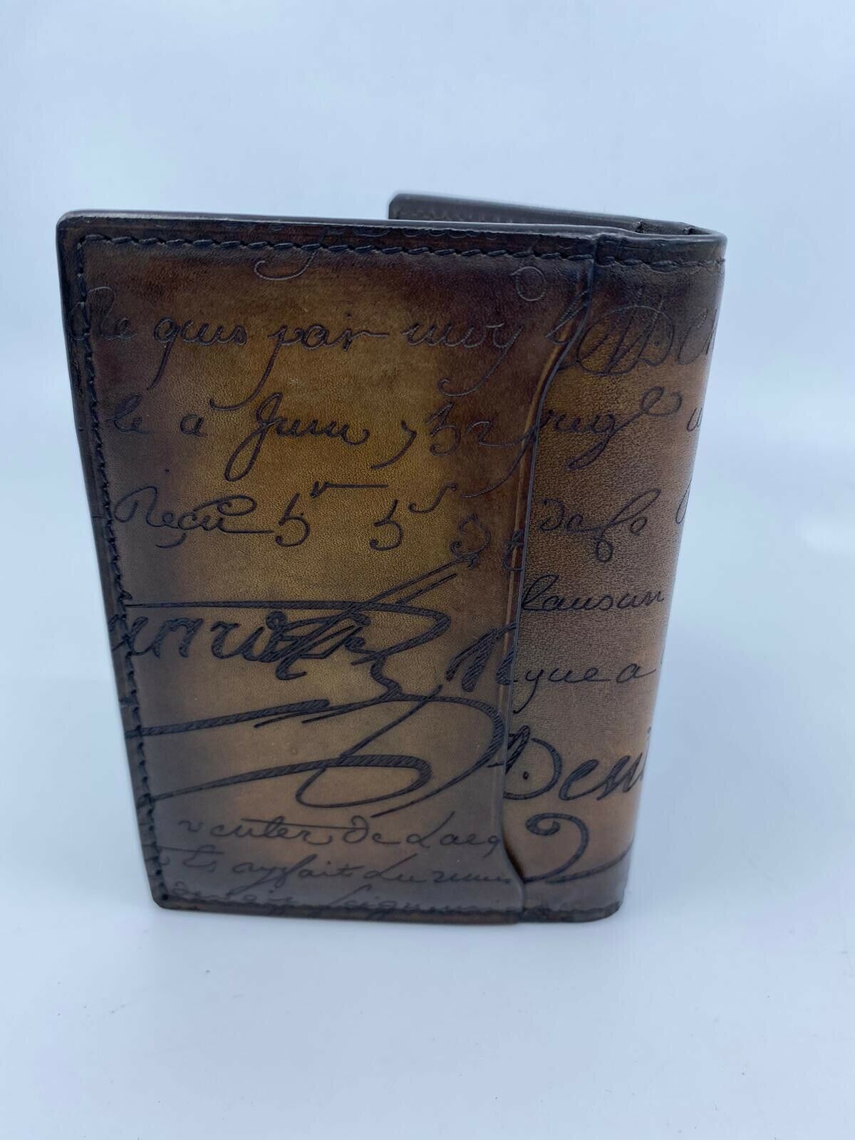 Jagua Scritto Leather Card Holder