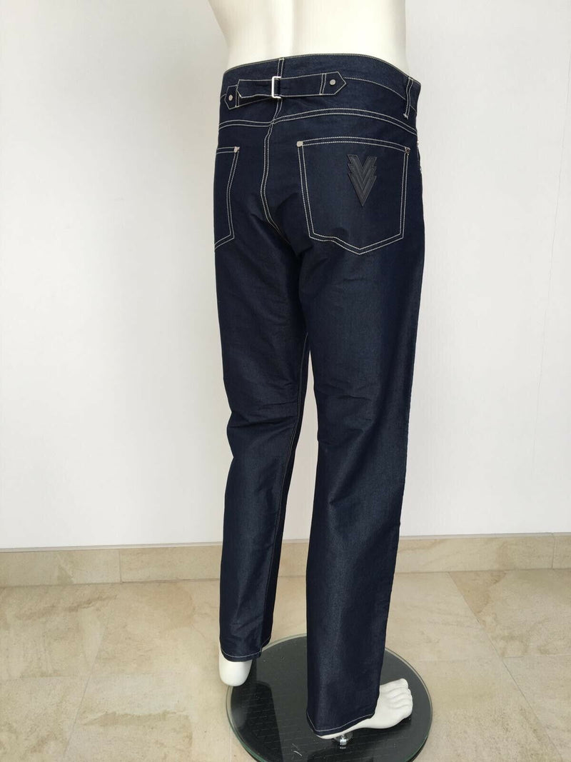 Louis Vuitton Indigo Tech Cotton Jeans - Luxuria & Co.