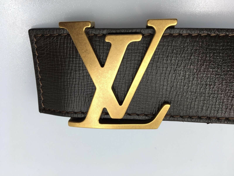 Louis Vuitton Taiga Initials Belt - Luxuria & Co.