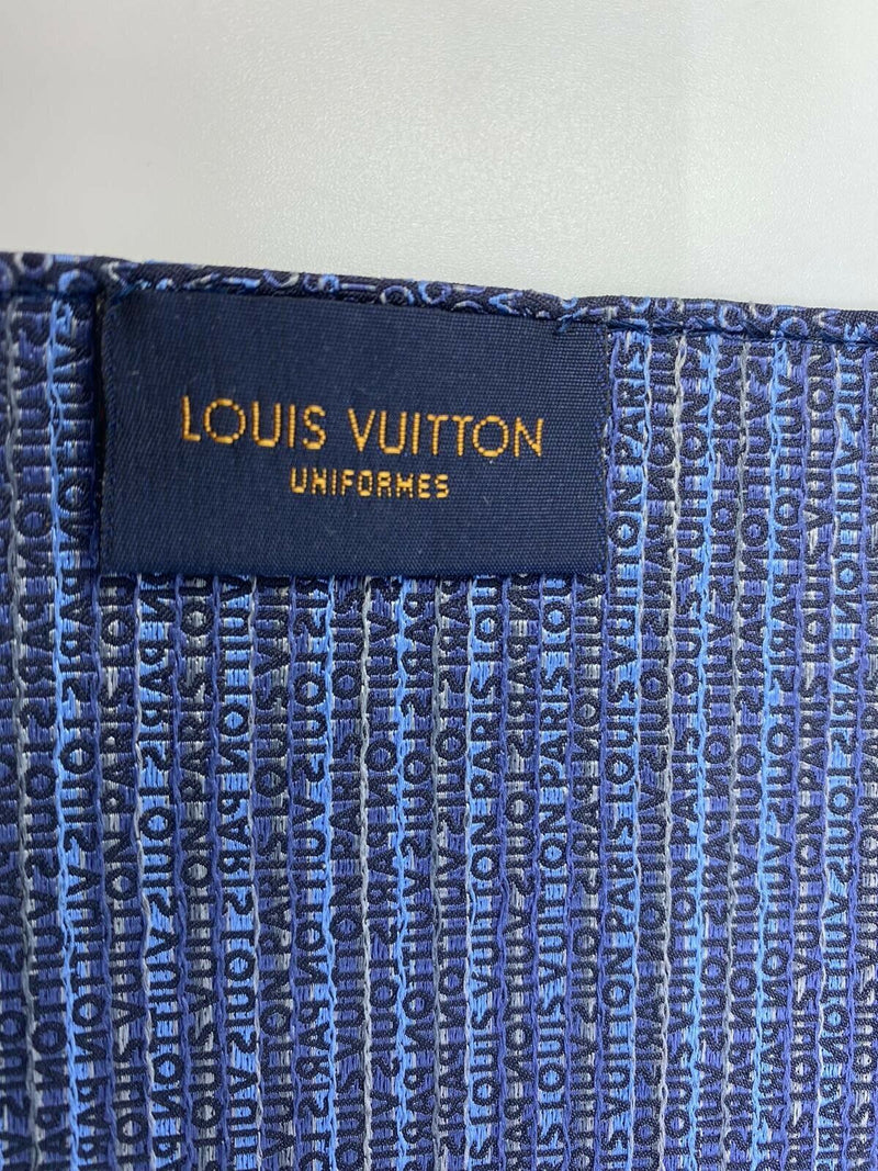 Louis Vuitton Uniformes 100 % Silk Pocket Square - Luxuria & Co.