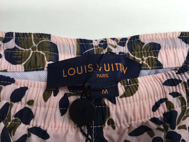 Louis Vuitton Men's Pink Navy Tailored Board Swim Shorts – Luxuria