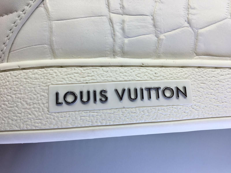 Frontrow leather trainers Louis Vuitton Metallic size 36 EU in