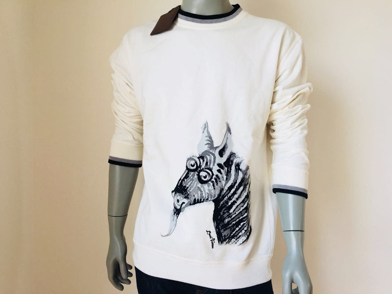 Women's Zebra Bust T-Shirt Dress, LOUIS VUITTON