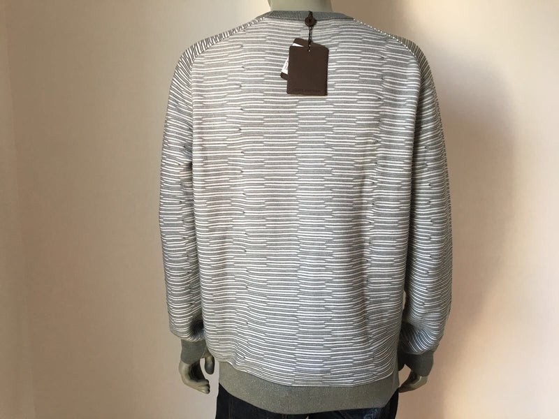 Louis Vuitton Men's Gray Cotton America's Cup Knit Crewneck Sweater –  Luxuria & Co.