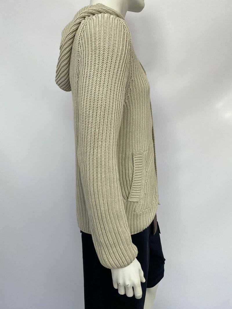 Louis Vuitton Knit Button Hooded Cargidan - Luxuria & Co.