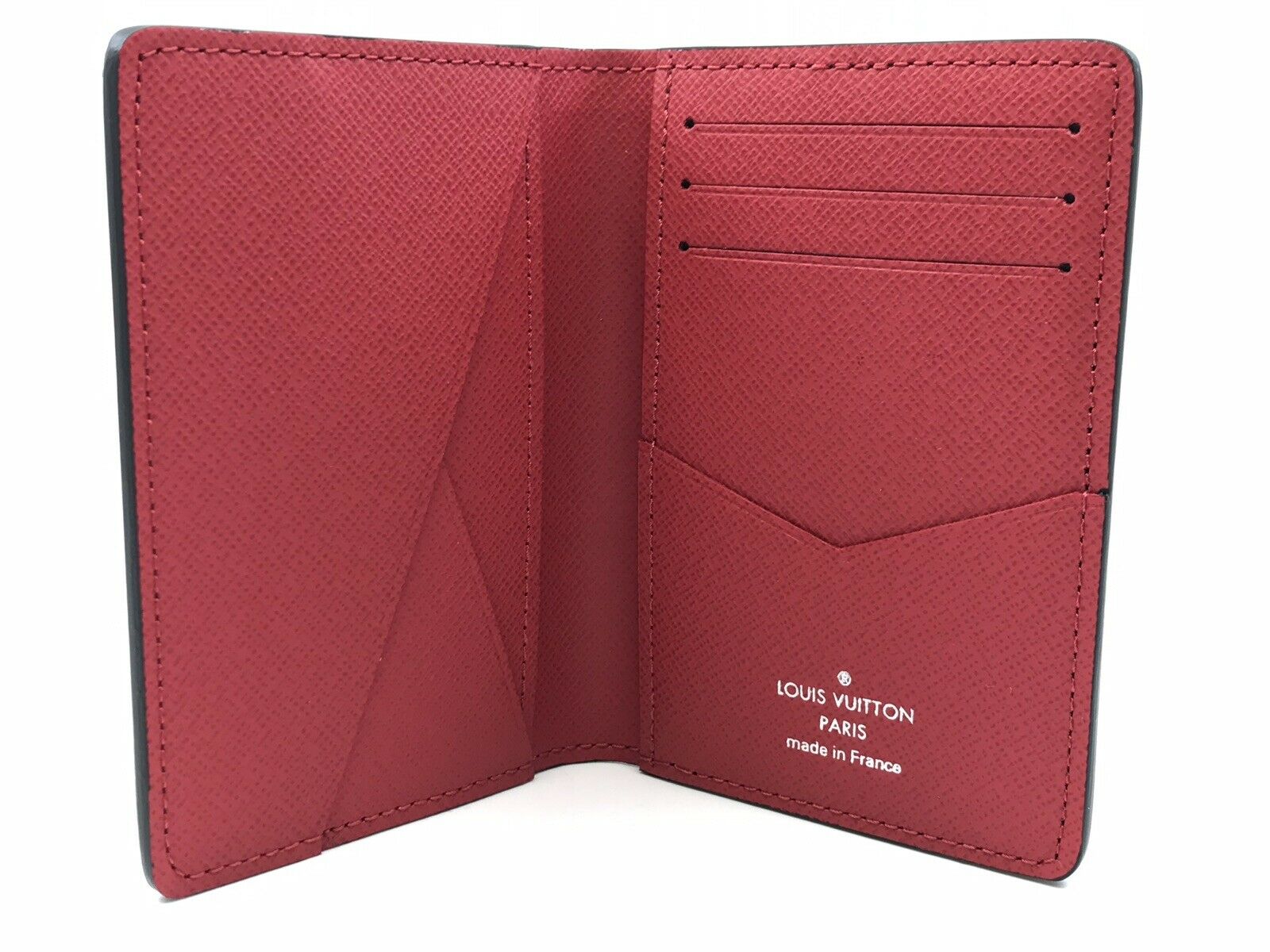 Louis Vuitton Men's Taiga Leather Pocket Organizer Card Holder