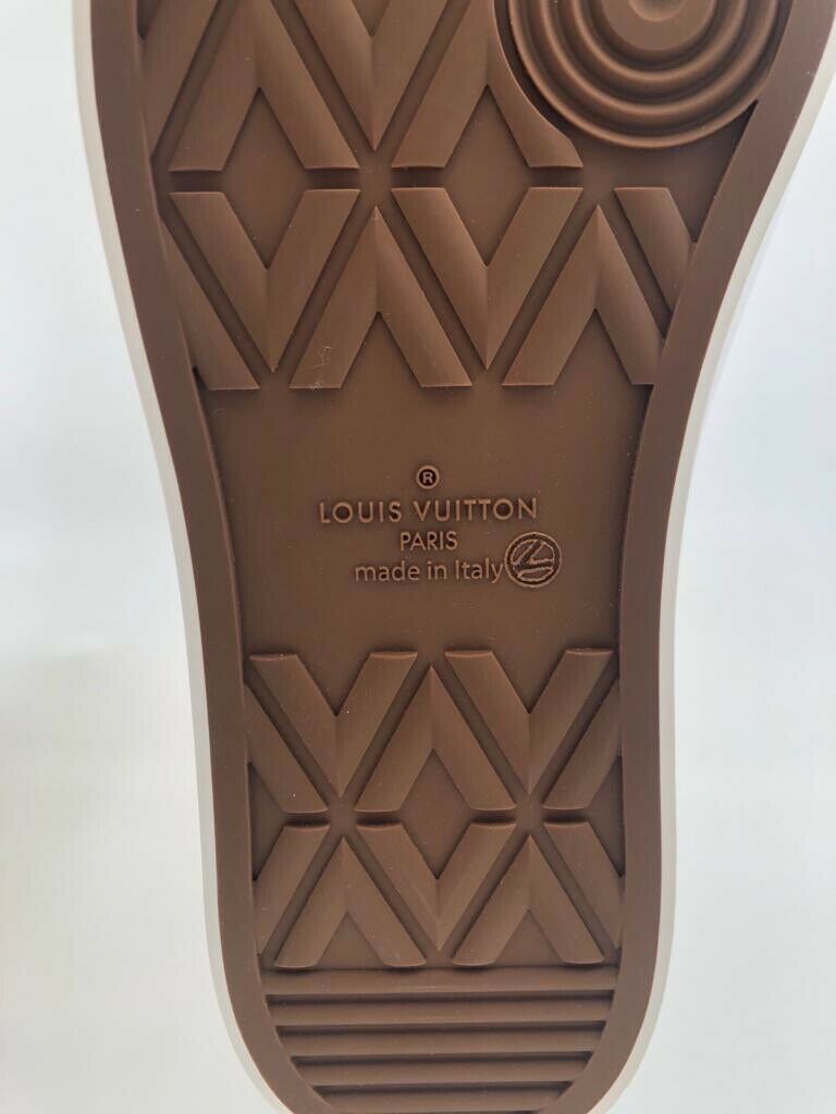 Louis Vuitton Men's Beige Canvas LV Forever Tattoo Sneaker Boot – Luxuria &  Co.