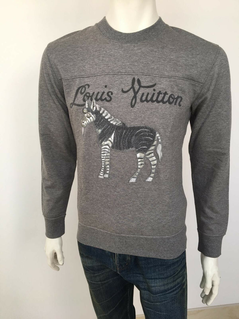Louis Vuitton Chapman Zebra Sweater - Luxuria & Co.