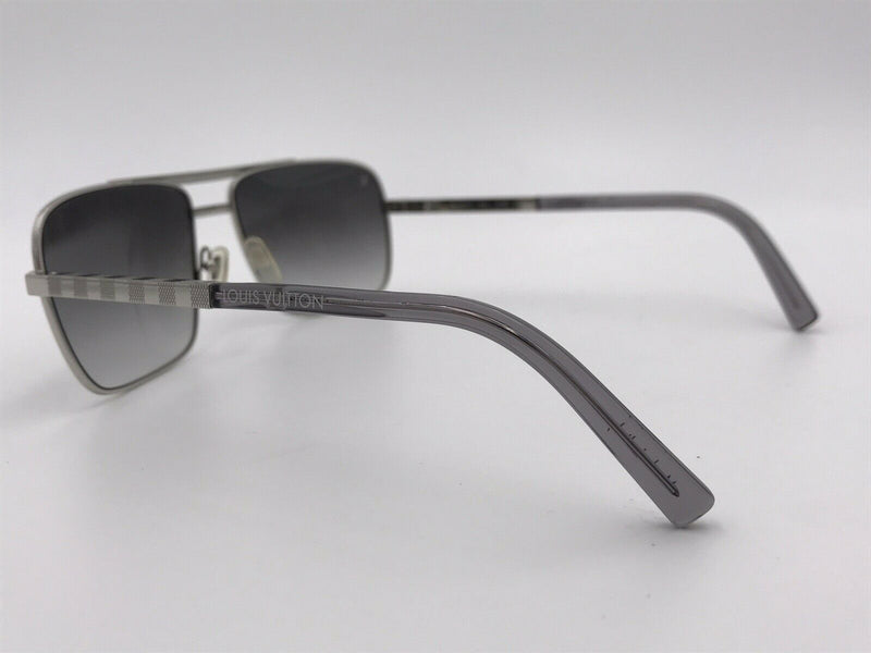 Louis Vuitton Attitude Silver U Damier Sunglasses - Luxuria & Co.