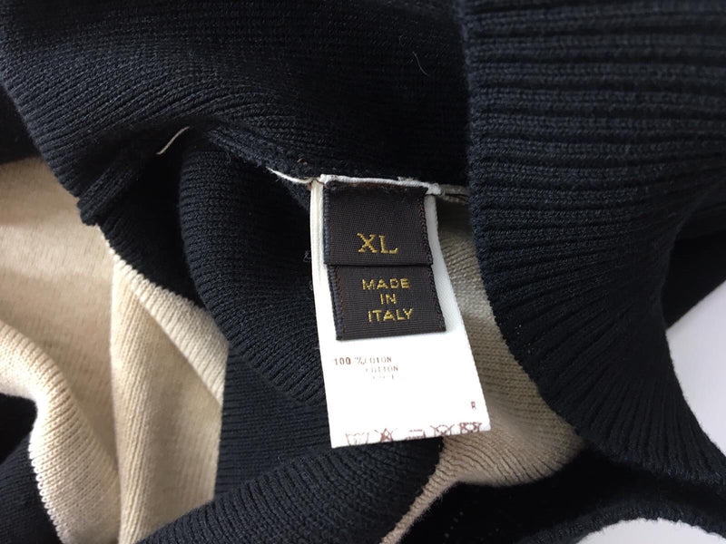 Louis Vuitton Spiral V-Neck Sweater - Luxuria & Co.