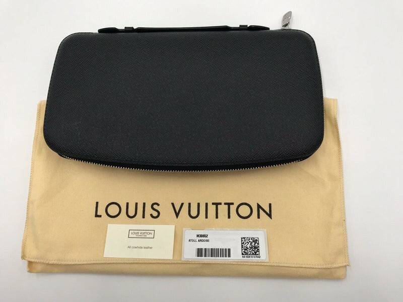Louis Vuitton Ardoise Taiga Leather Atoll Travel Organizer