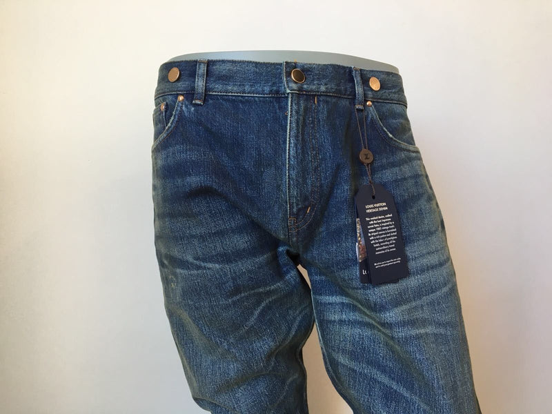 Louis Vuitton Heritage Washed Jeans - Luxuria & Co.