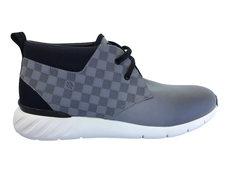 Louis Vuitton Damier Fastlane Sneaker Boot - Luxuria & Co.