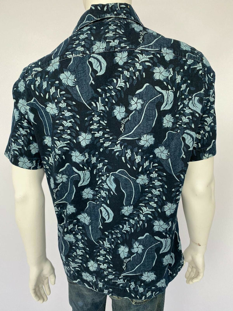 Louis Vuitton Hawaiian Denim Shirt - Luxuria & Co.