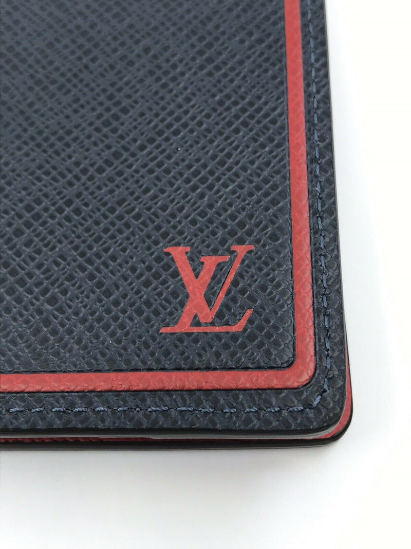 Louis Vuitton Pocket Organizer Taiga Card Holder - Luxuria & Co.