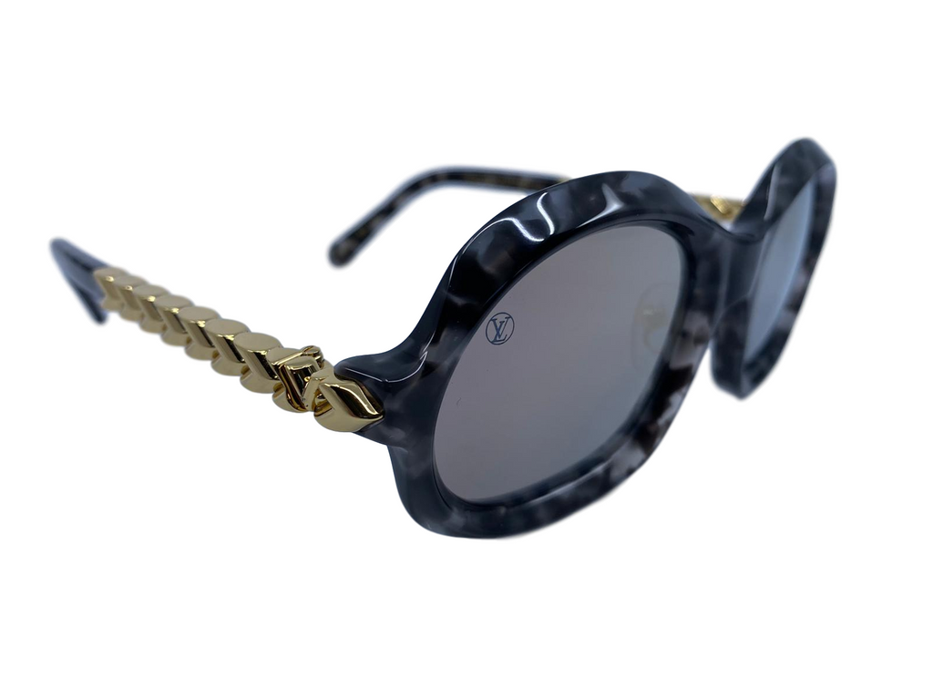 LOUIS VUITTON Futurist Trendy Tortoise Sunglasses - dc eyewear