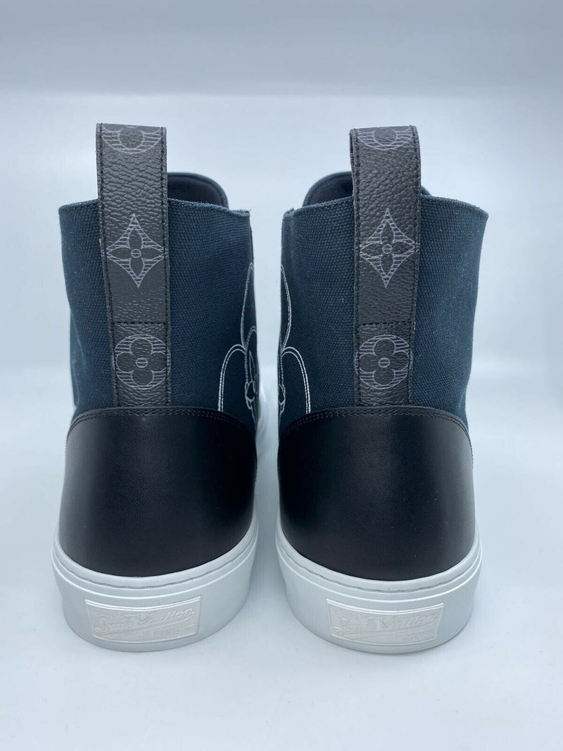 New Louis Vuitton Forever Black Tattoo Sneakers - 12.5 US - 11.5