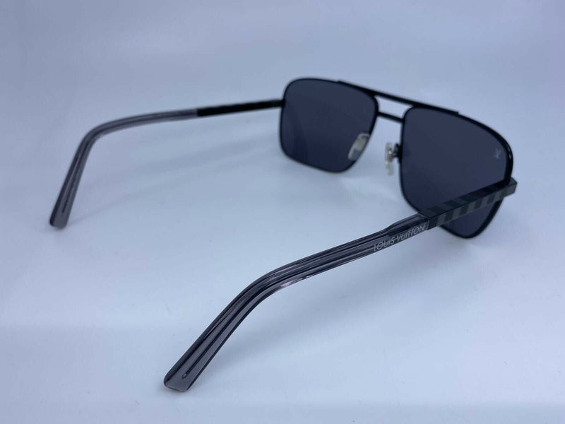 Louis Vuitton Men Unisex Attraction PM Z0404U Sunglasses Black Tortoise  Gray Len