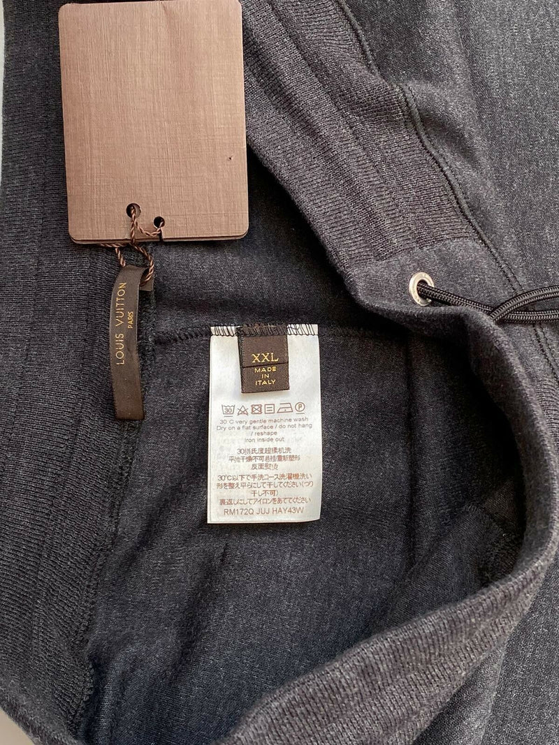 Louis Vuitton Men's Gray Cotton Travel Zip Up Hoodie – Luxuria & Co.