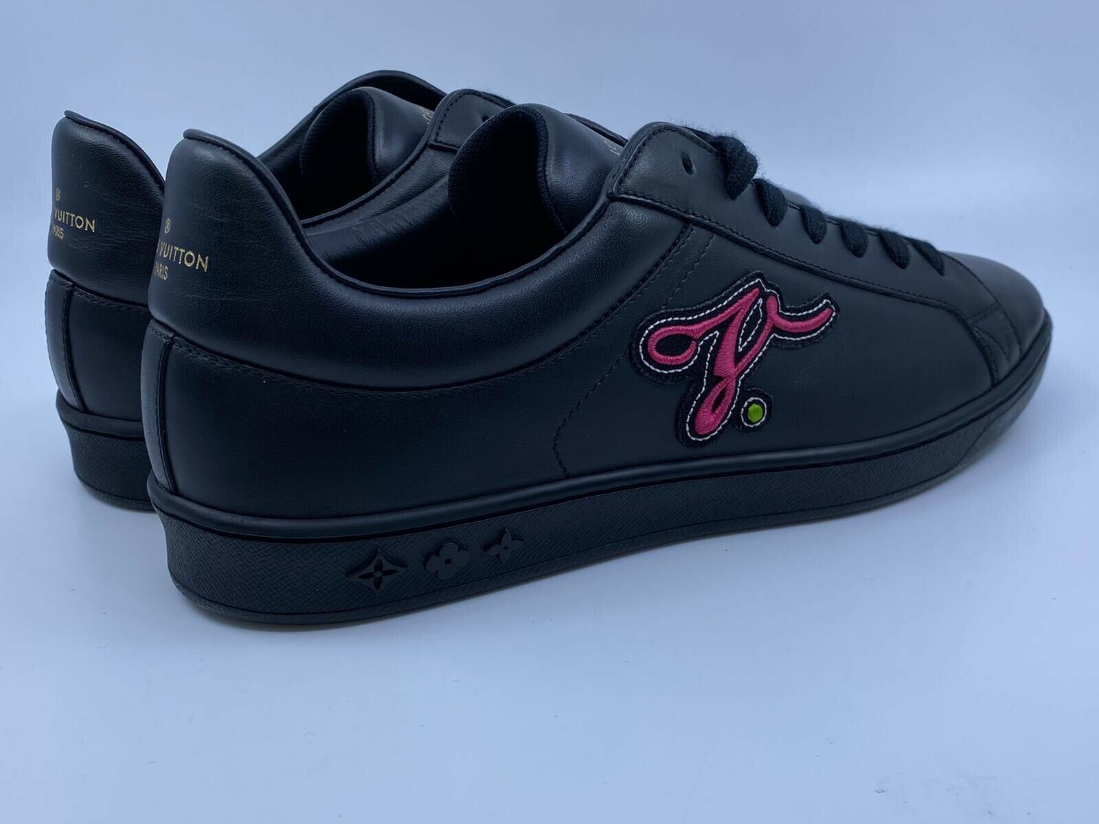 Louis Vuitton Luxembourg ‘Black’ Sneaker | Size 8LV Luxembourg Sneaker – Luxuria & Co main image 4