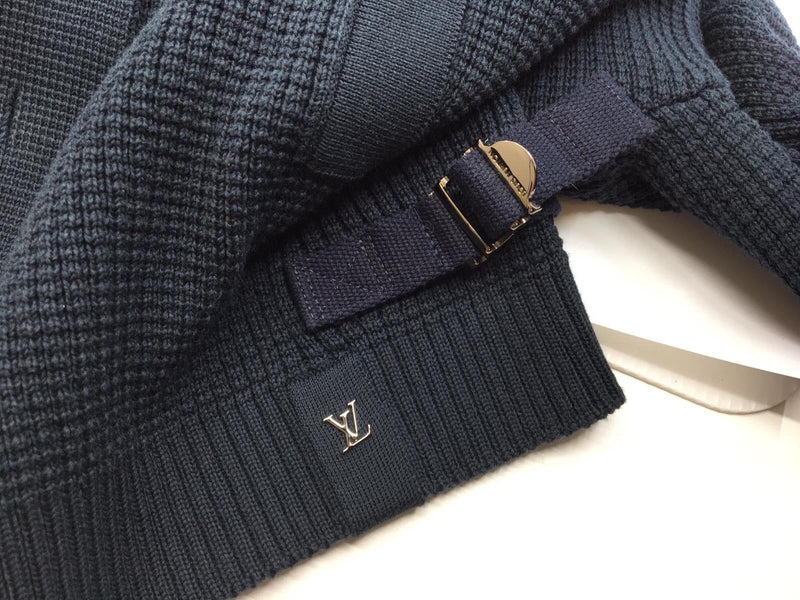 Louis Vuitton Button & Zip Sweater - Luxuria & Co.