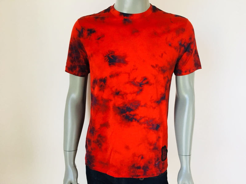 Louis Vuitton Pattern Print, Red 2015 Tie-Dye Peace T-Shirt 4XL