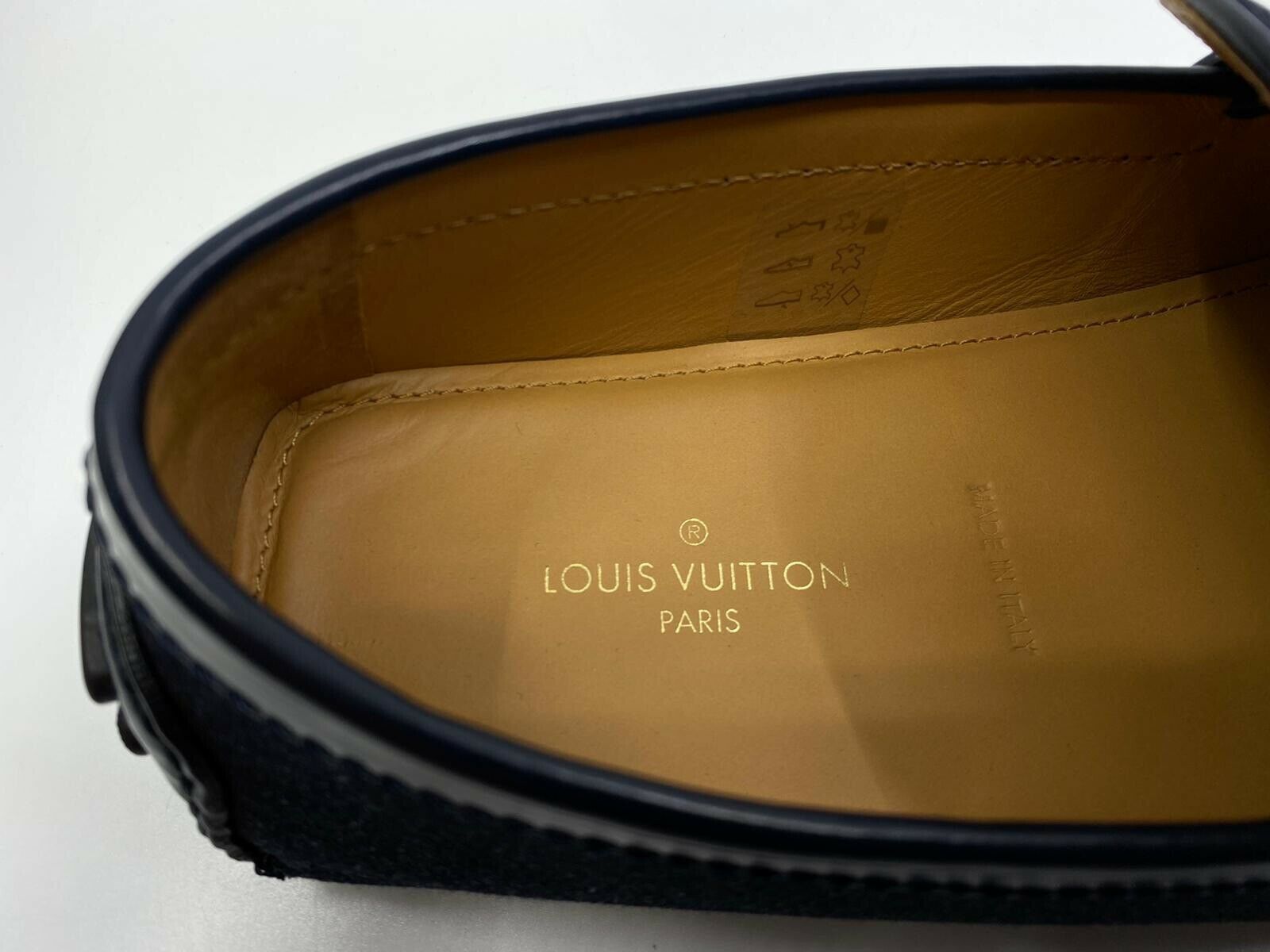 Louis Vuitton Hockenheim Denim Car shoes Hockenheim Moccasin Damier Graphite Canvas - Men - Shoes  main image 4