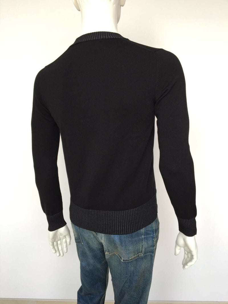 Louis Vuitton Black Men Limited Patches Sweater XL