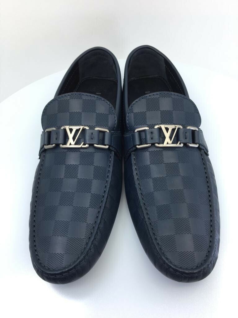 Louis Vuitton Damier Hockenheim Car Shoe - Luxuria & Co.