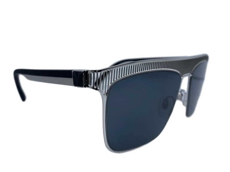Louis Vuitton Men's Black Explorer Silver Black U Sunglasses Z0847U