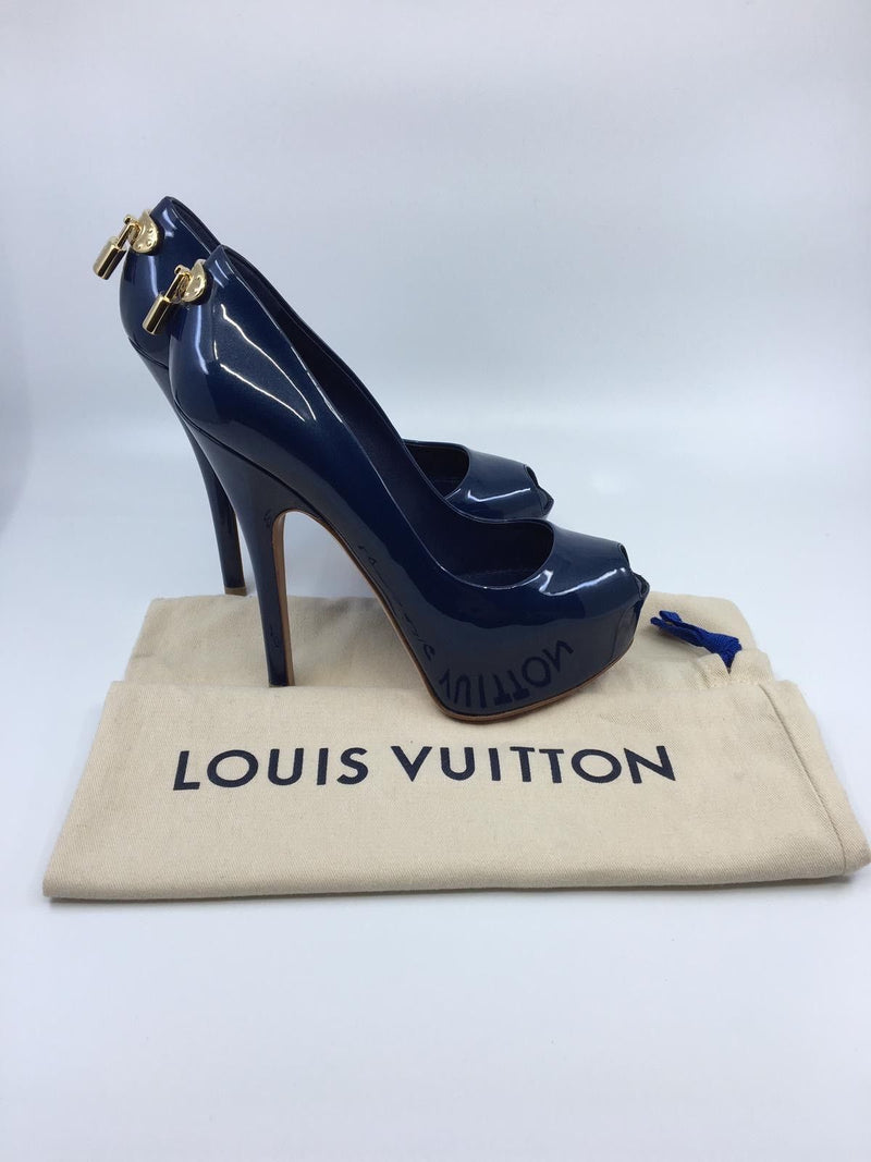 Louis Vuitton Oh Really Open Toe Pump - Luxuria & Co.